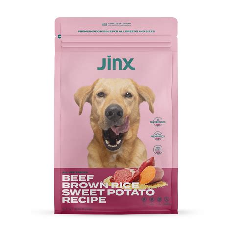Jinx dogfood - Sep 19, 2020 · Jinx dog food has high-quality proteins (60% animal source & 40% superfoods), prebiotics, probiotics, Taurine, and Biotin, so the outcome is a highly digestible dog food that promotes strong bones and teeth, maintains muscle, boosts immunity, and allows for vitamin absorption. After looking at the ingredients and guaranteed analysis, it is ... 